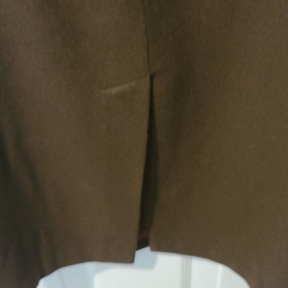 Size 10 Brown Radcliffe Wool Skirt - Picture 3 of 4